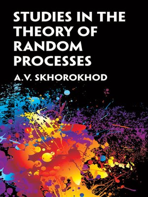 cover image of Studies in the Theory of Random Processes